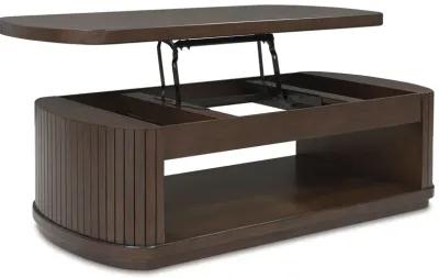 Korestone - Dark Brown - Lift Top Cocktail Table