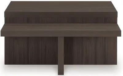 Zendex - Brown - Occasional Table Set (Set of 2)