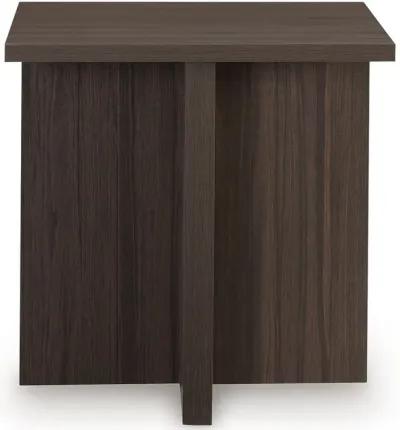 Zendex - Brown - Occasional Table Set (Set of 2)