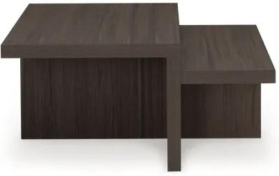 Zendex - Brown - Occasional Table Set (Set of 2)