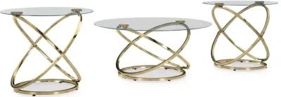 Crimonti - Champagne - Occasional Table Set (Set of 3)