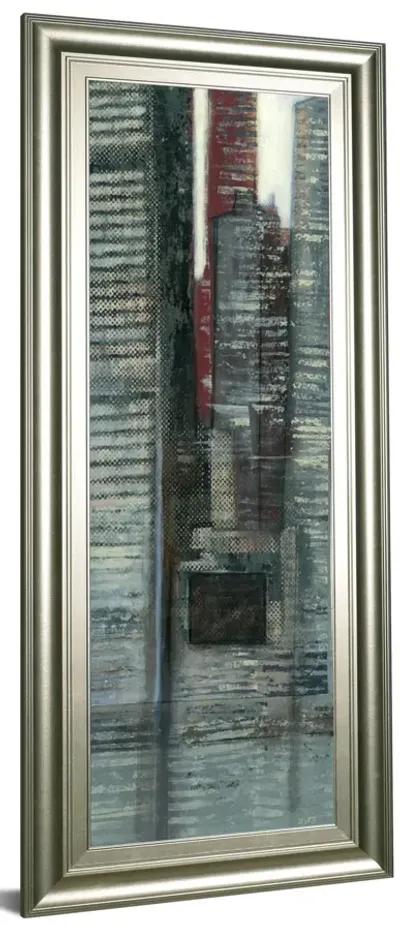 Urban Landscape VI By Norman Wyatt - Framed Print Wall Artt - Dark Gray