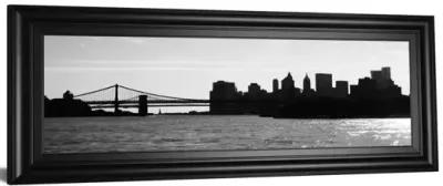 Ny Scenes I By Jeff Pica - Framed Print Wall Art - Black