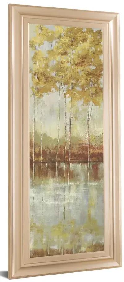 Reflections I By Allison Pearce - Framed Print Wall Art - Yellow