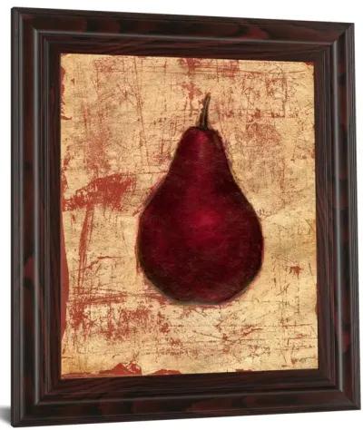 Crimson Pear By Norman Wyatt, Jr. - Red