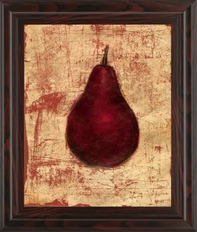 Crimson Pear By Norman Wyatt, Jr. - Red