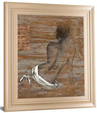 Vivenne By Saro - Framed Print Wall Art - Dark Brown