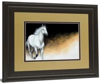 Light And Dark By Milenko Katic - Framed Print Wall Art - White