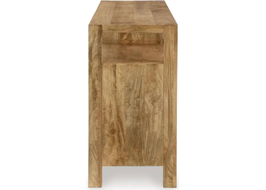 Hudwick - Natural Brown - Accent Cabinet