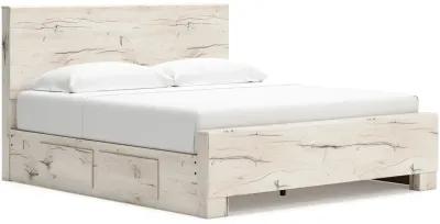 Lawroy - Panel Bed With Storage