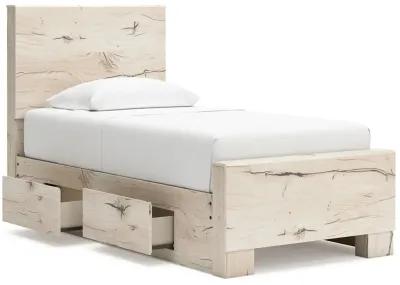 Lawroy - Panel Bed With Storage