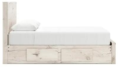 Lawroy - Panel Bed With Storage