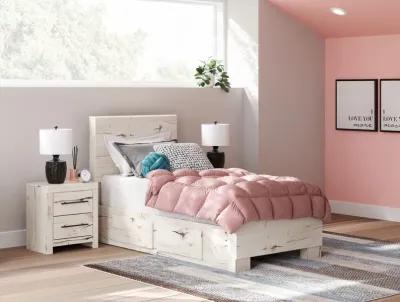 Lawroy - Panel Bed With Storage