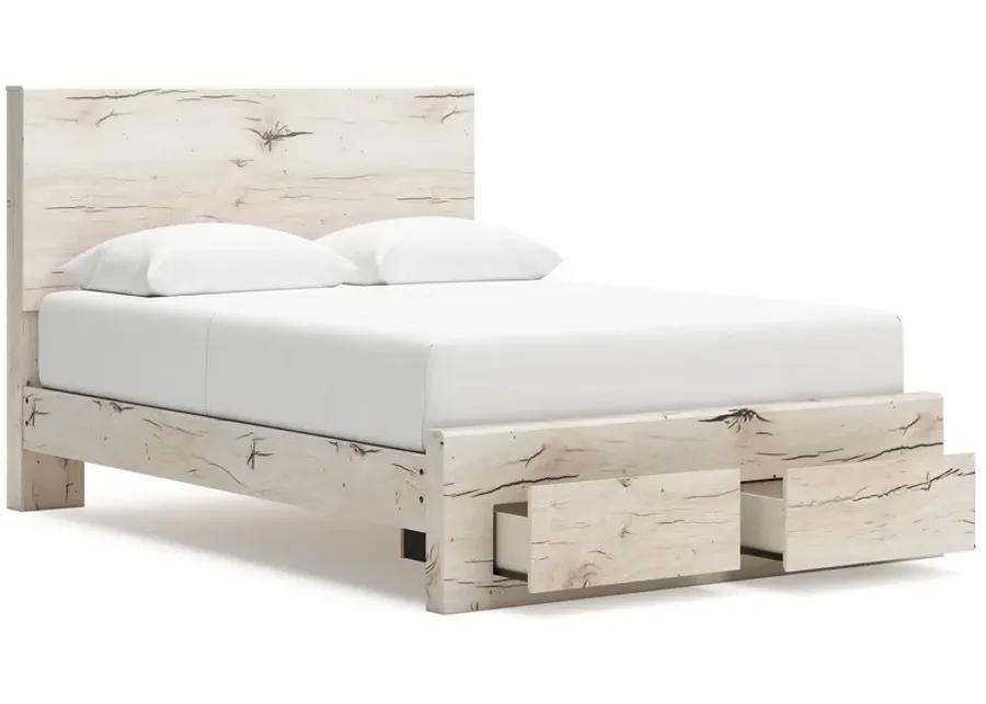 Lawroy - Panel Bed With Storage