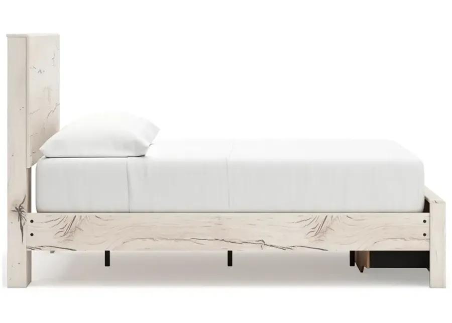 Lawroy - Panel Bed With Storage