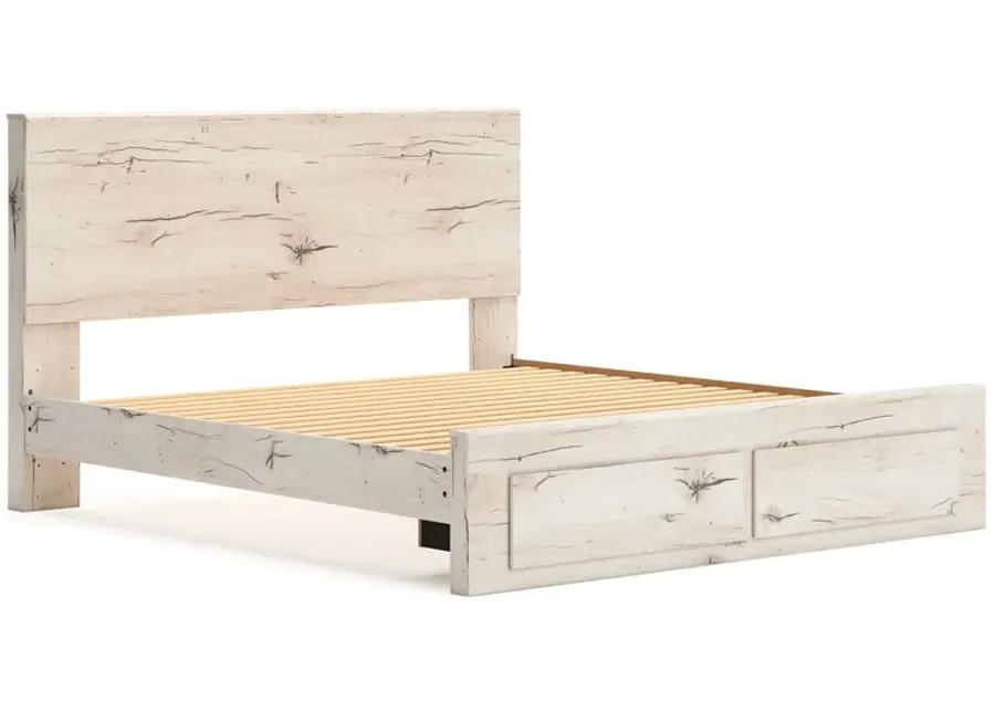 Lawroy - Panel Bed With Storage