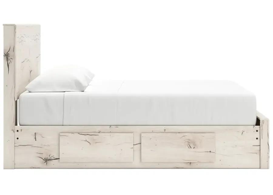 Lawroy - Panel Bed With Storage