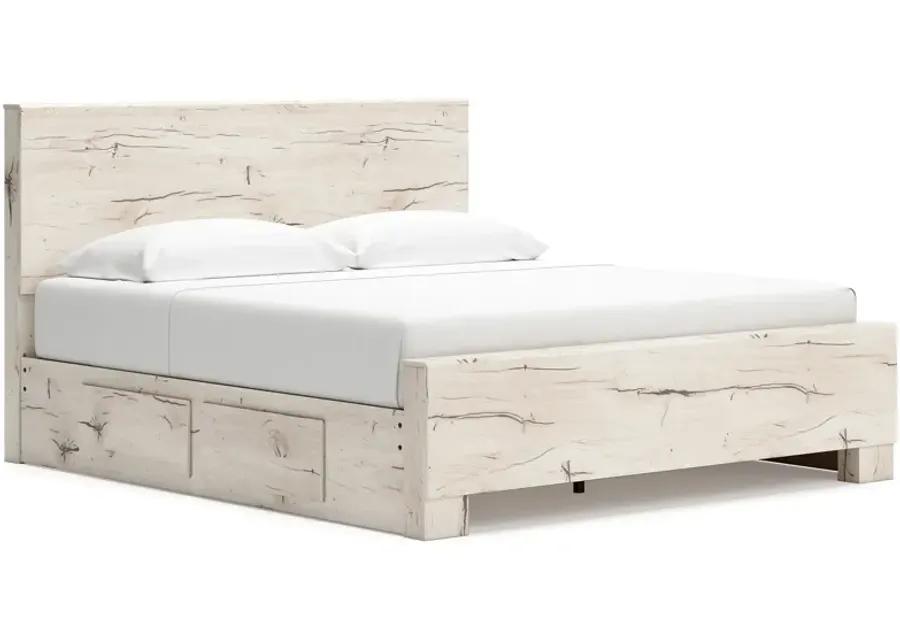 Lawroy - Panel Bed With Storage