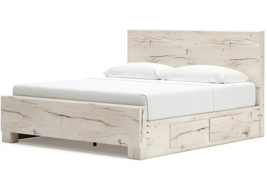 Lawroy - Panel Bed With Storage