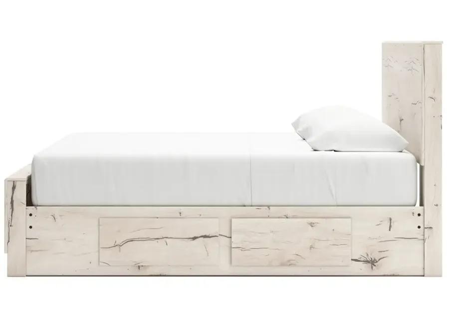 Lawroy - Panel Bed With Storage