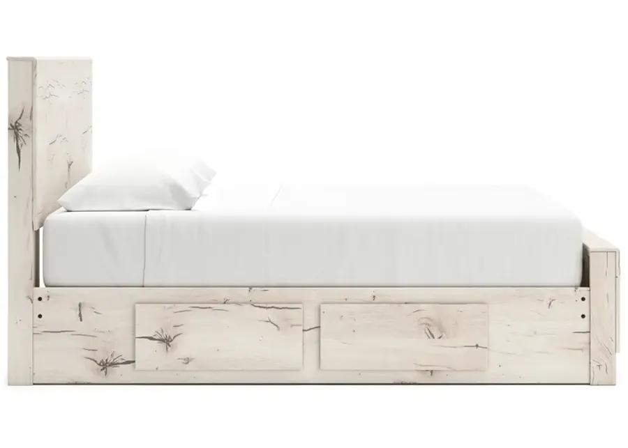 Lawroy - Panel Bed With Storage