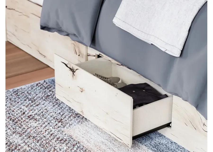 Lawroy - Panel Bed With Storage