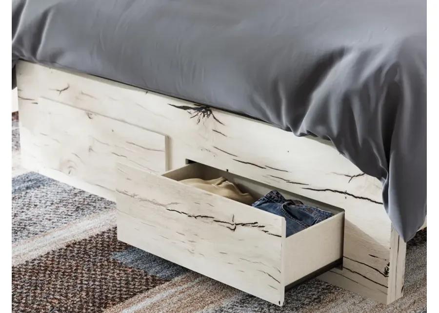 Lawroy - Panel Bed With Storage