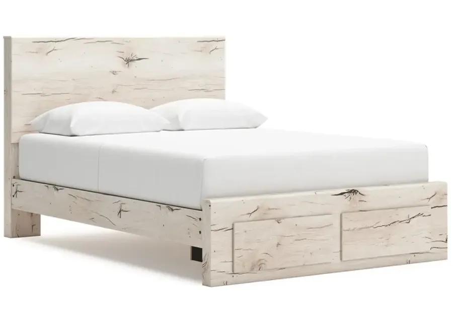 Lawroy - Panel Bed With Storage