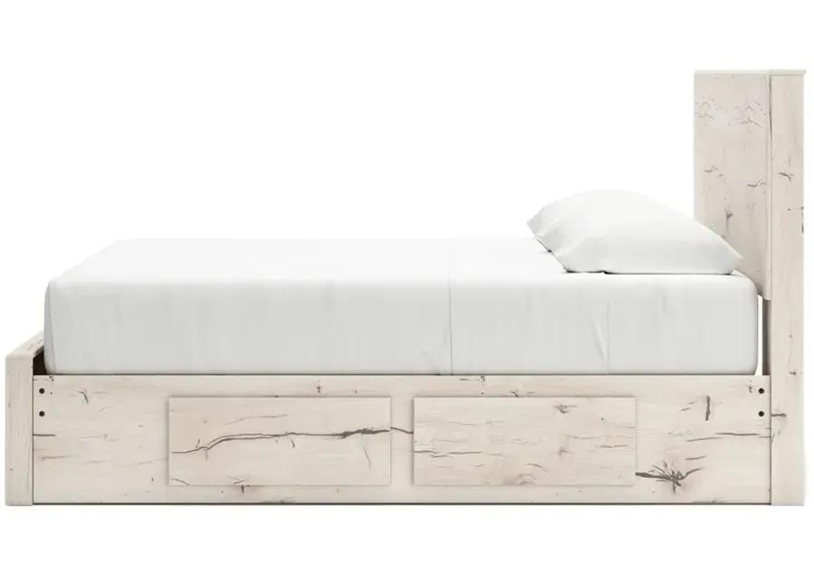 Lawroy - Panel Bed With Storage