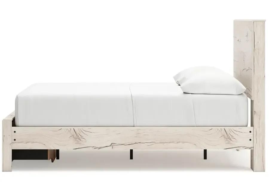 Lawroy - Panel Bed With Storage