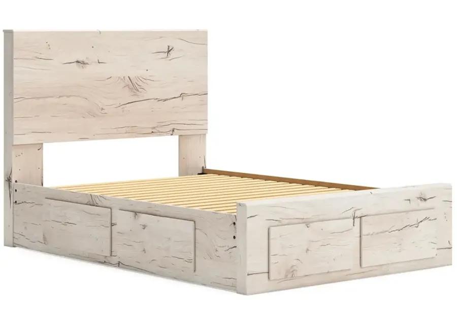 Lawroy - Panel Bed With Storage