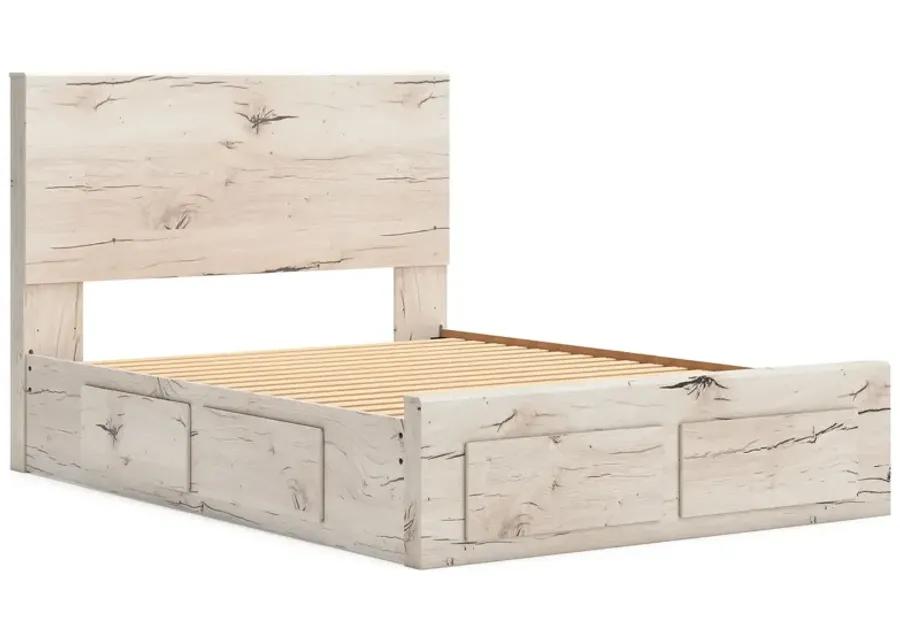 Lawroy - Panel Bed With Storage