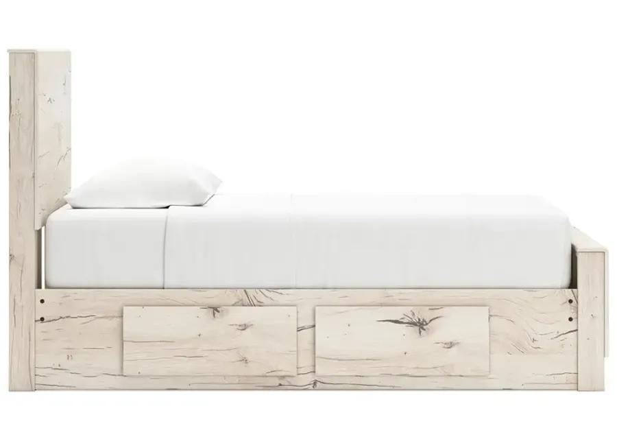 Lawroy - Panel Bed With Storage