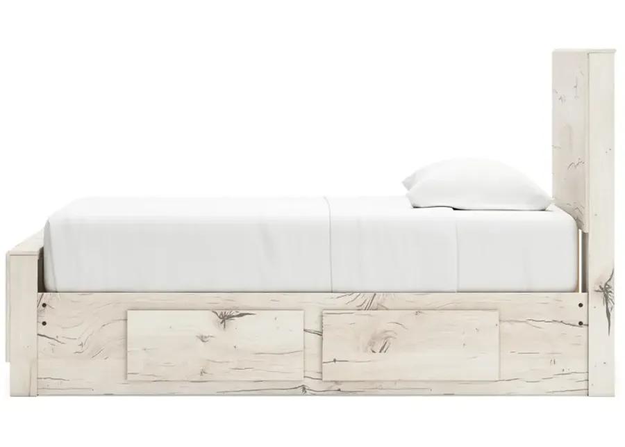 Lawroy - Panel Bed With Storage