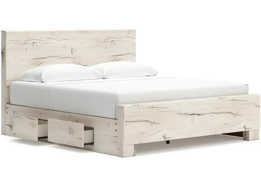 Lawroy - Panel Bed With Storage