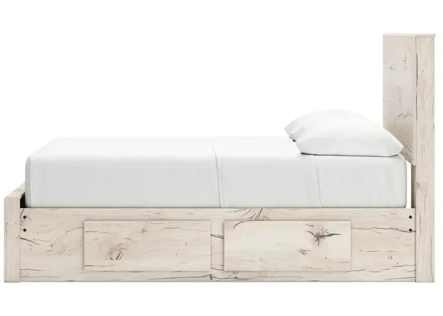 Lawroy - Panel Bed With Storage