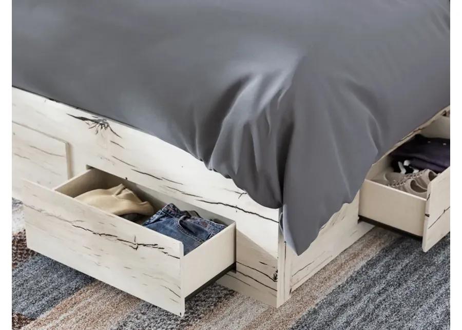 Lawroy - Panel Bed With Storage