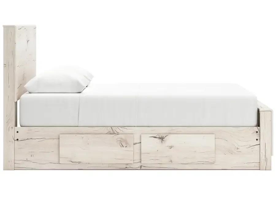 Lawroy - Panel Bed With Storage