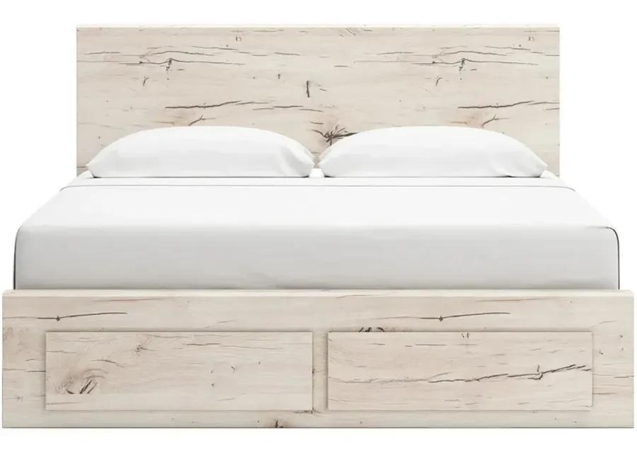 Lawroy - Panel Bed With Storage