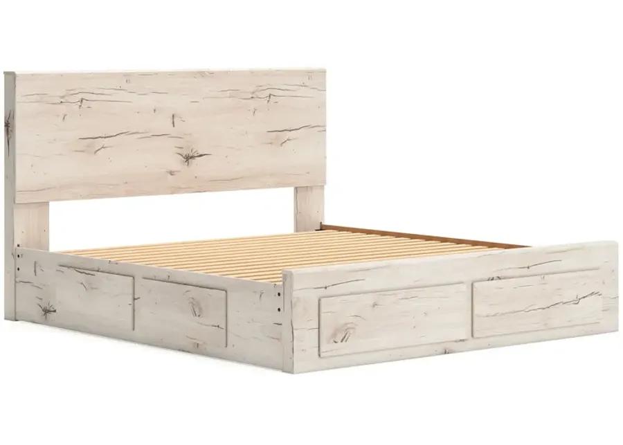 Lawroy - Panel Bed With Storage