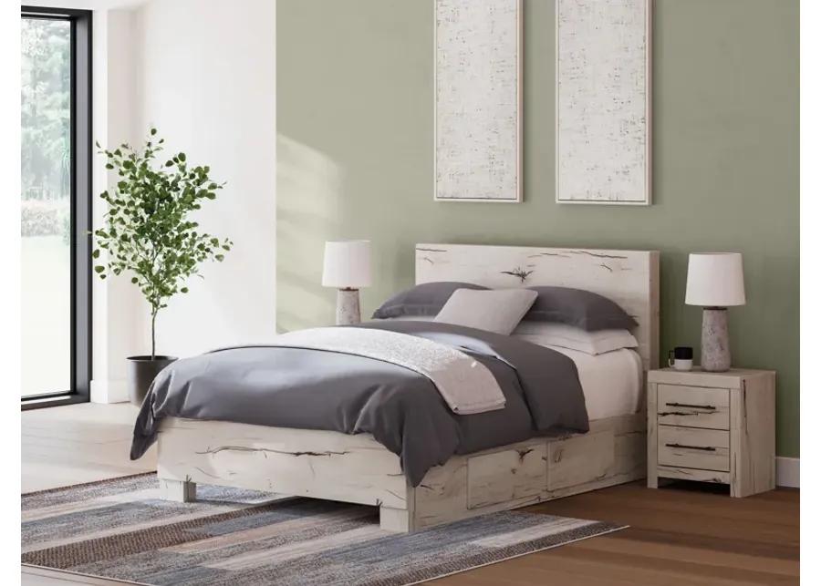 Lawroy - Panel Bed With Storage