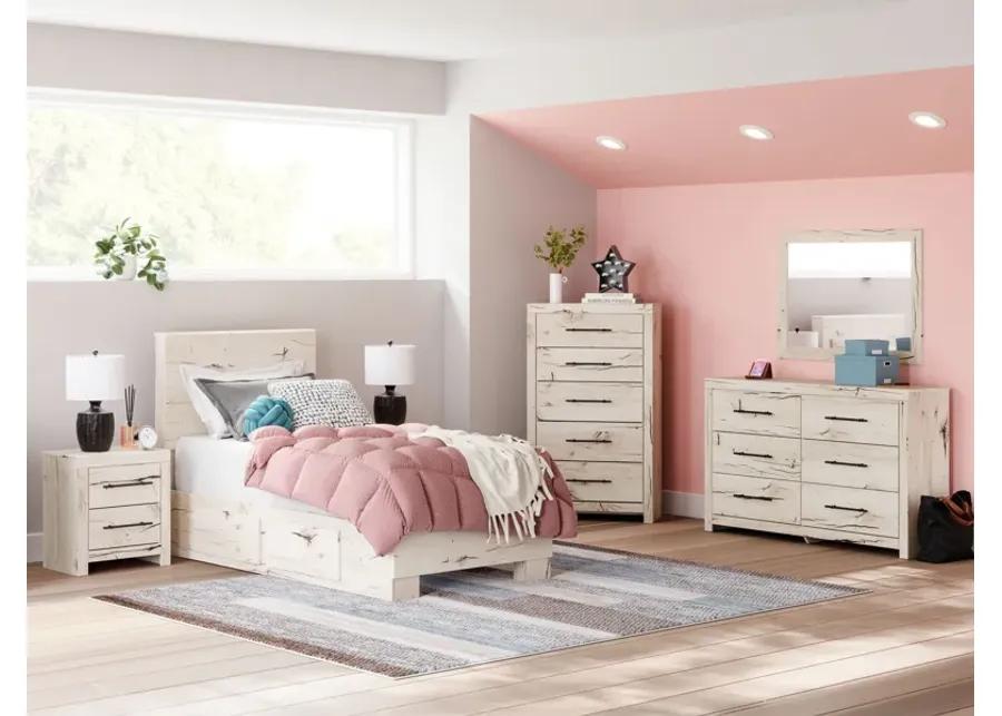 Lawroy - Panel Bed With Storage