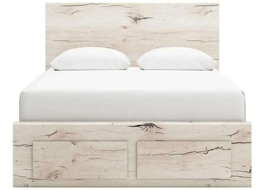 Lawroy - Panel Bed With Storage