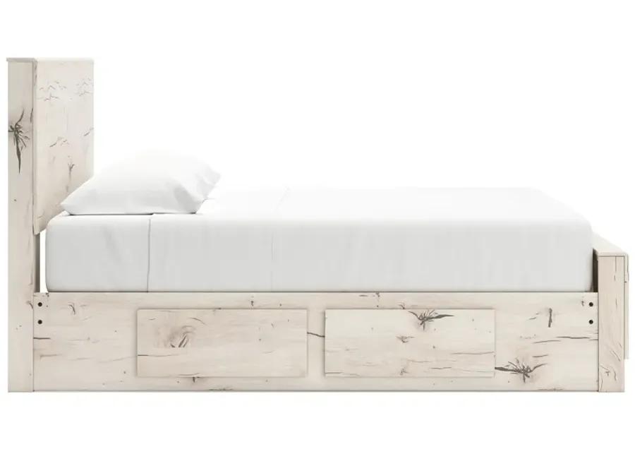 Lawroy - Panel Bed With Storage