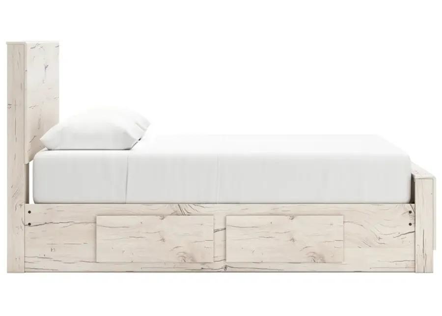 Lawroy - Panel Bed With Storage