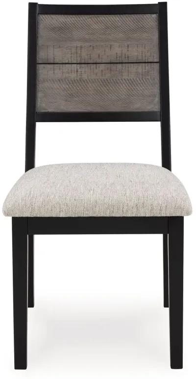 Corloda - Black / Gray - Round Drm Table Set (Set of 5)