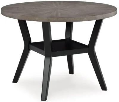 Corloda - Black / Gray - Round Drm Table Set (Set of 5)