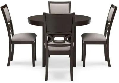 Langwest - Brown - Dining Room Table Set (Set of 5)