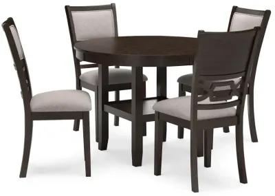 Langwest - Brown - Dining Room Table Set (Set of 5)