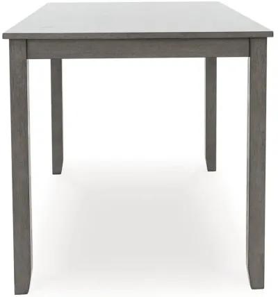 Caitbrook - Gray - Rect Drm Counter Table Set (Set of 7)